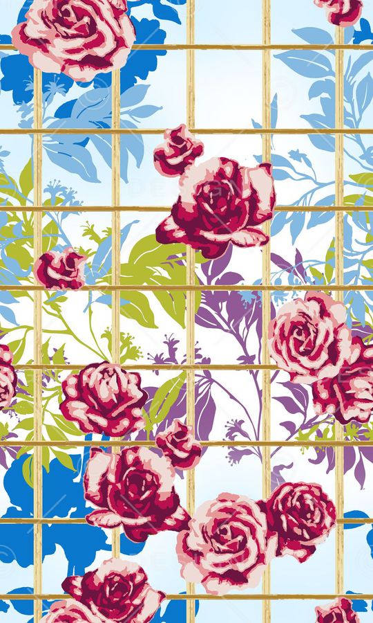 方格印花华亿平台图片