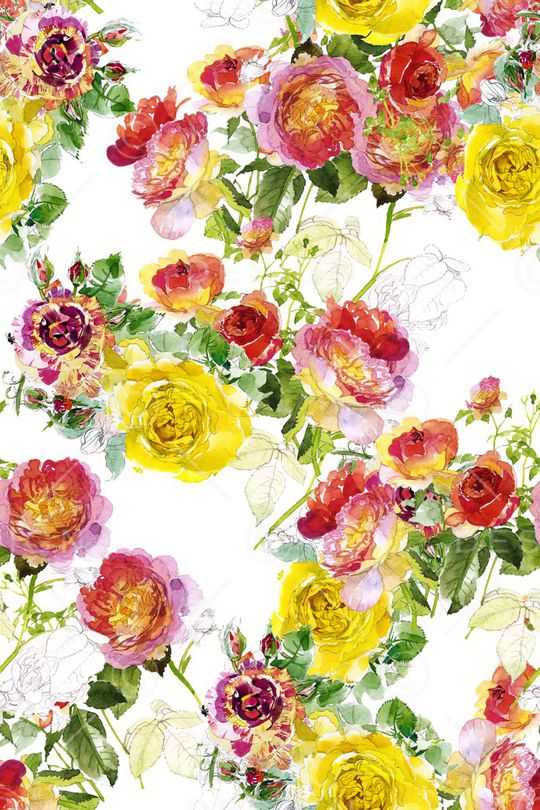 手绘印花华亿平台图片