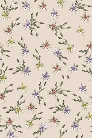 清新印花华亿平台图片