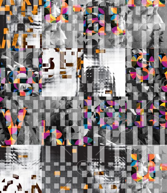 几何印花华亿平台图片