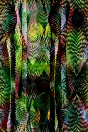 洋阳---抽象印花华亿平台图片