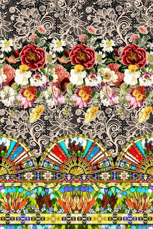 时尚印花华亿平台图片