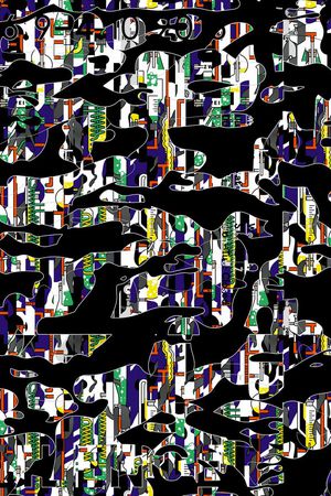 迷彩印花华亿平台图片