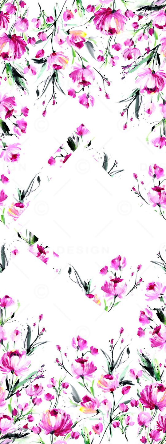 手绘花印花华亿平台图片