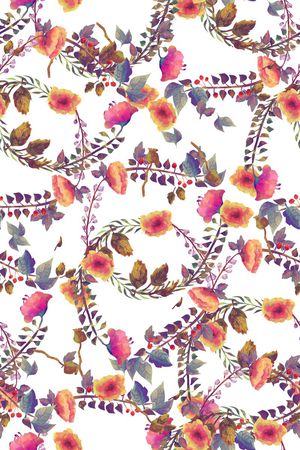 手绘印花华亿平台图片