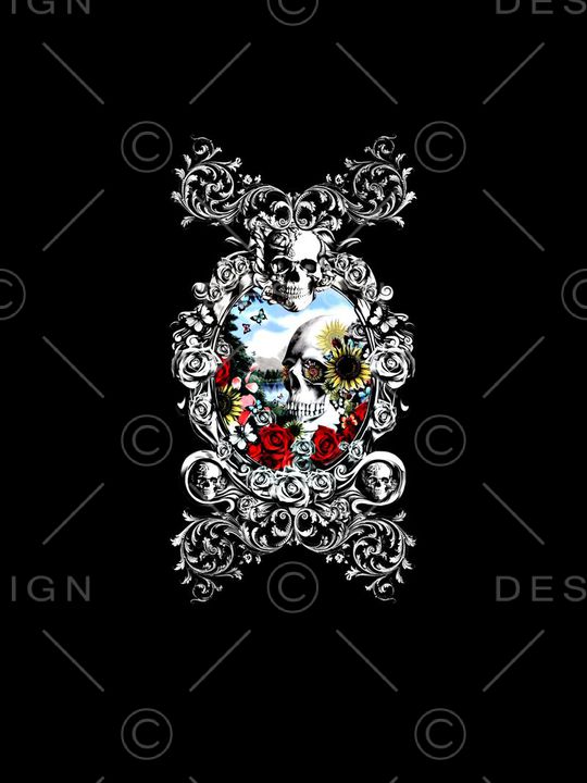 男装衬衫图案印花华亿平台图片