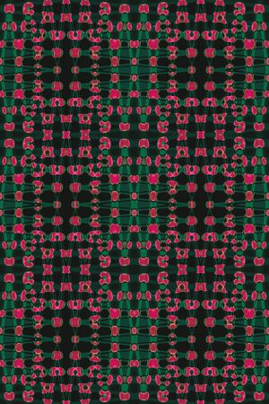 抽象图案印花华亿平台图片