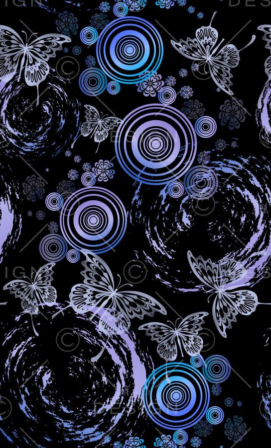 圆圈印花华亿平台图片