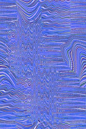 抽象肌理海绵线条 女装印花华亿平台图片