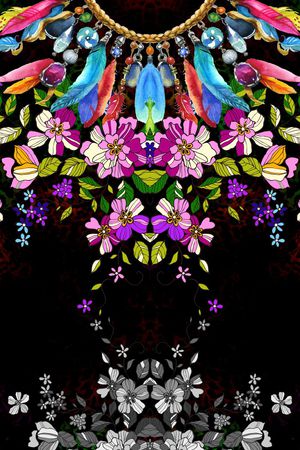 豹纹印花华亿平台图片