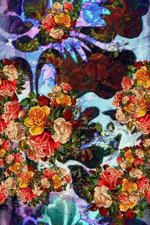 中国风印花华亿平台图片