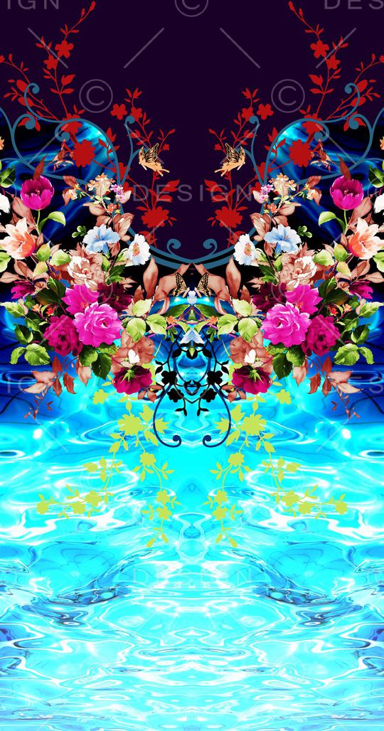 定位花印花华亿平台图片