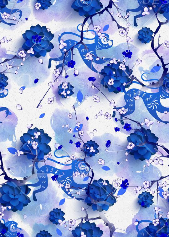 桃花印花华亿平台图片