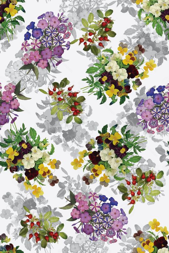 小碎花印花华亿平台图片