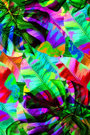 tropical印花华亿平台图片