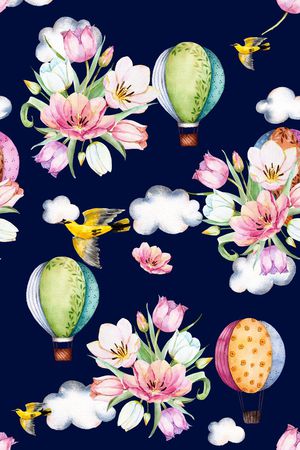 花朵印花华亿平台图片