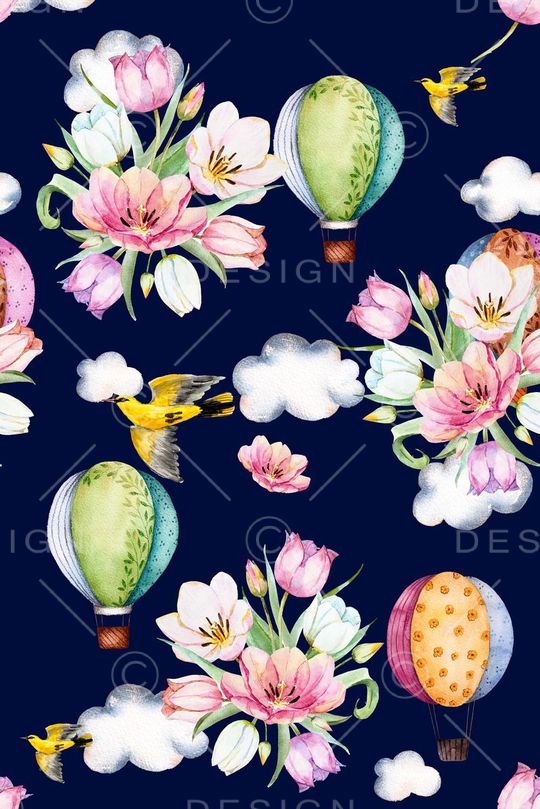 花朵印花华亿平台图片