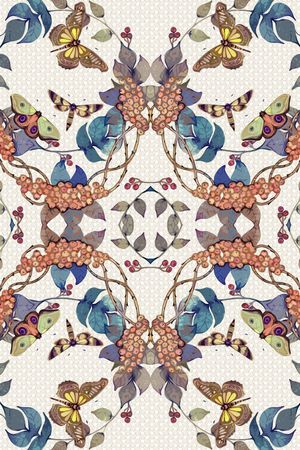 手绘印花华亿平台图片