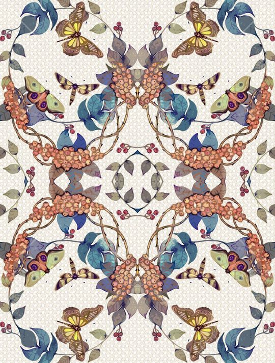 手绘印花华亿平台图片