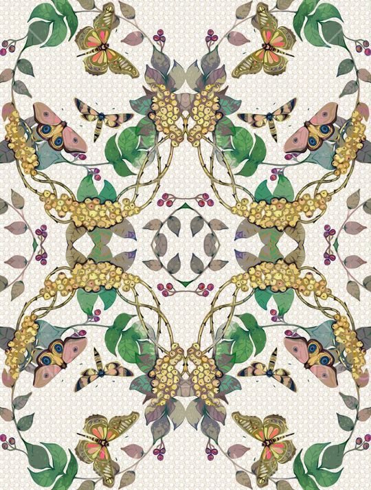 手绘印花华亿平台图片