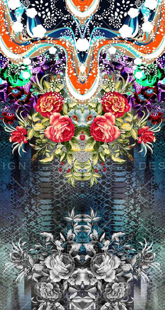 定位花印花华亿平台图片