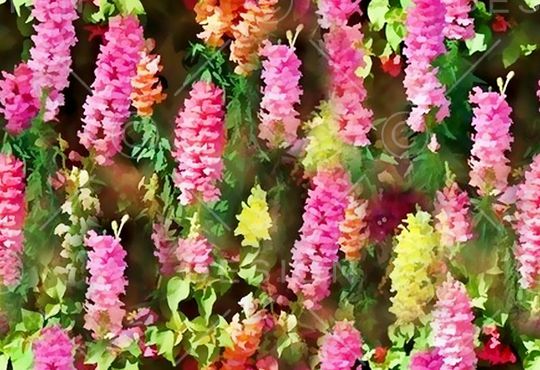 手绘印花华亿平台图片