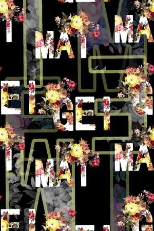 文字印花华亿平台图片