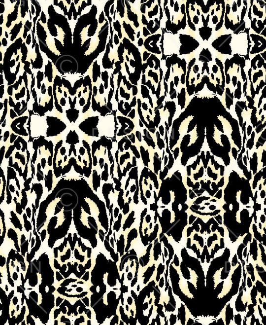 抽象动物印花华亿平台图片