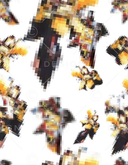 印象派印花华亿平台图片