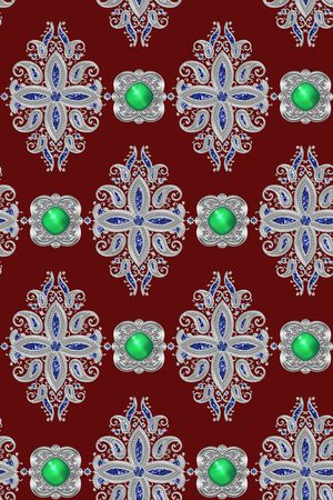 珠宝宝石印花华亿平台图片