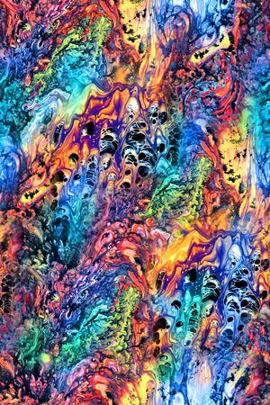 抽象印花华亿平台图片