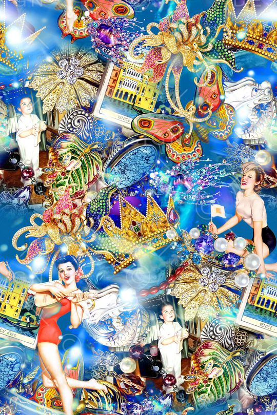 炫彩光感印花华亿平台图片