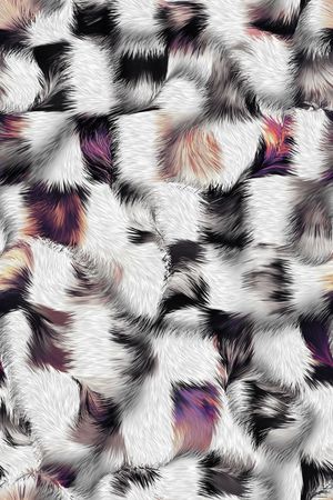 豹纹印花华亿平台图片