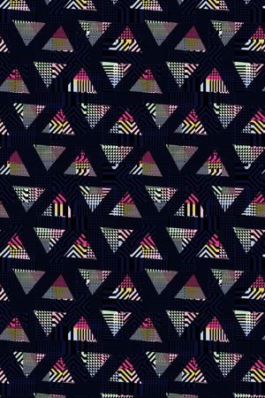 千鸟格印花华亿平台图片