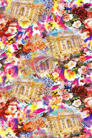 花朵印花华亿平台图片