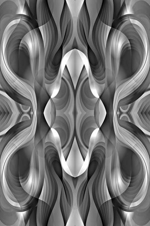 抽象男装图案印花华亿平台图片