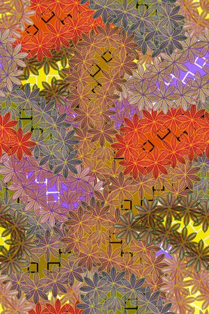 时尚花卉印花华亿平台图片