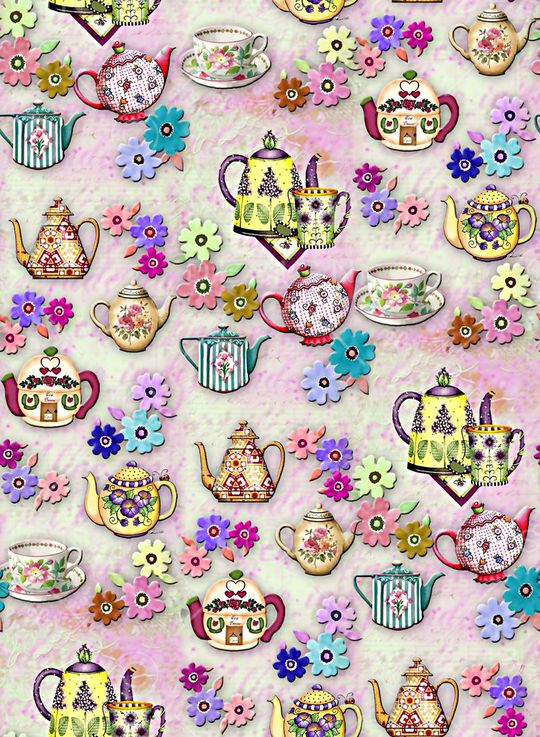 抽象几何清爽梦幻艺术平底立体手绘满版最新高清数码蕾丝民族中国风绣花珠宝肌理时尚潮

流大牌复古欧美风女装外套印花华亿平台图片