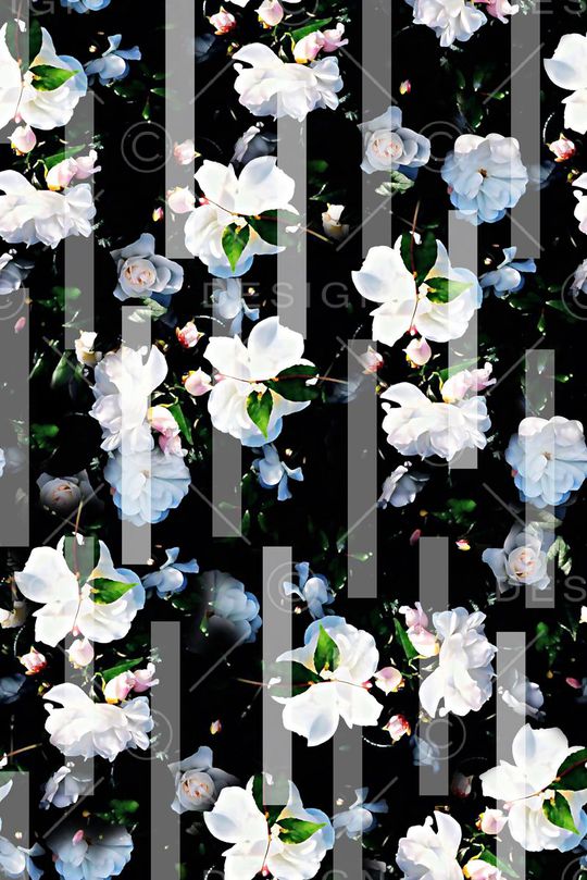 抽象几何清爽梦幻艺术平底立体手绘满版最新高清数码蕾丝民族中国风绣花珠宝肌理时尚潮

流大牌复古欧美风女装外套印花华亿平台图片