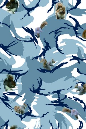 动物纹印花华亿平台图片