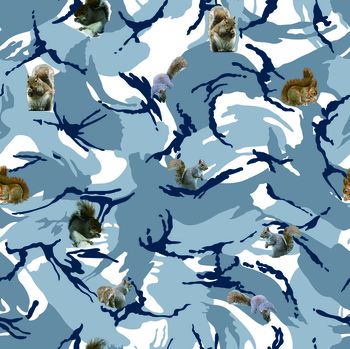 动物纹印花华亿平台图片