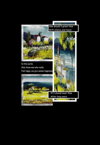 海阔天空——原创男装印花华亿平台图片