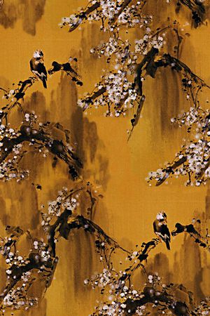 中国风印花华亿平台图片