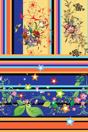 竖条印花华亿平台图片