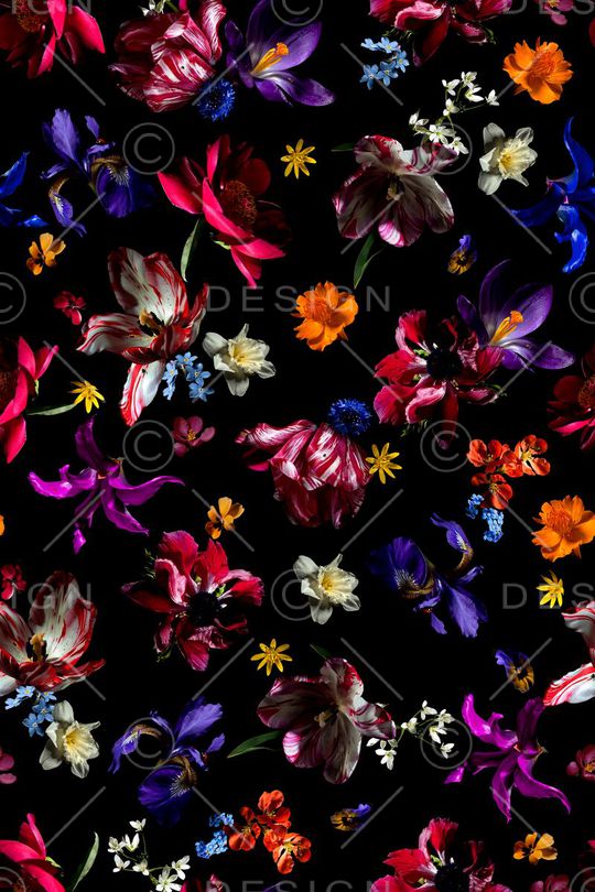 花朵印花华亿平台图片