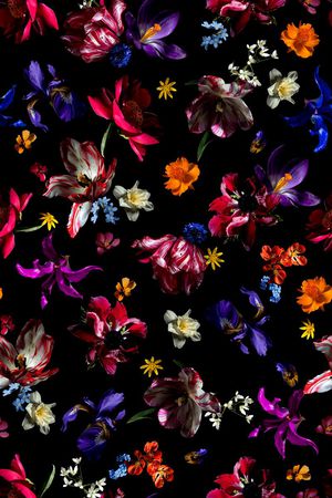 花朵印花华亿平台图片