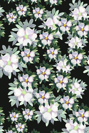 小碎花印花华亿平台图片