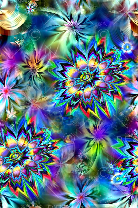 抽象印花华亿平台图片