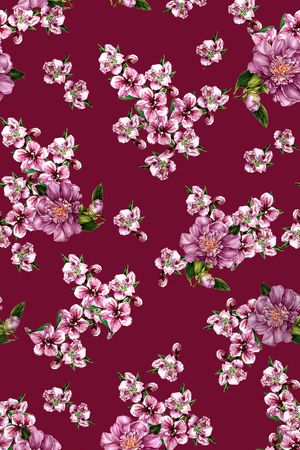 复古印花华亿平台图片