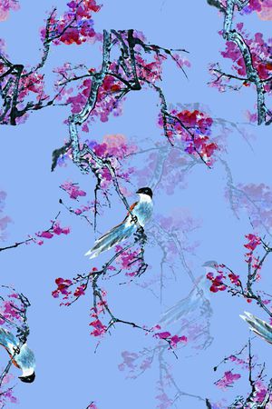 旗袍印花印花华亿平台图片